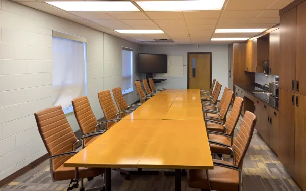Conference room at the Community Extension Center 